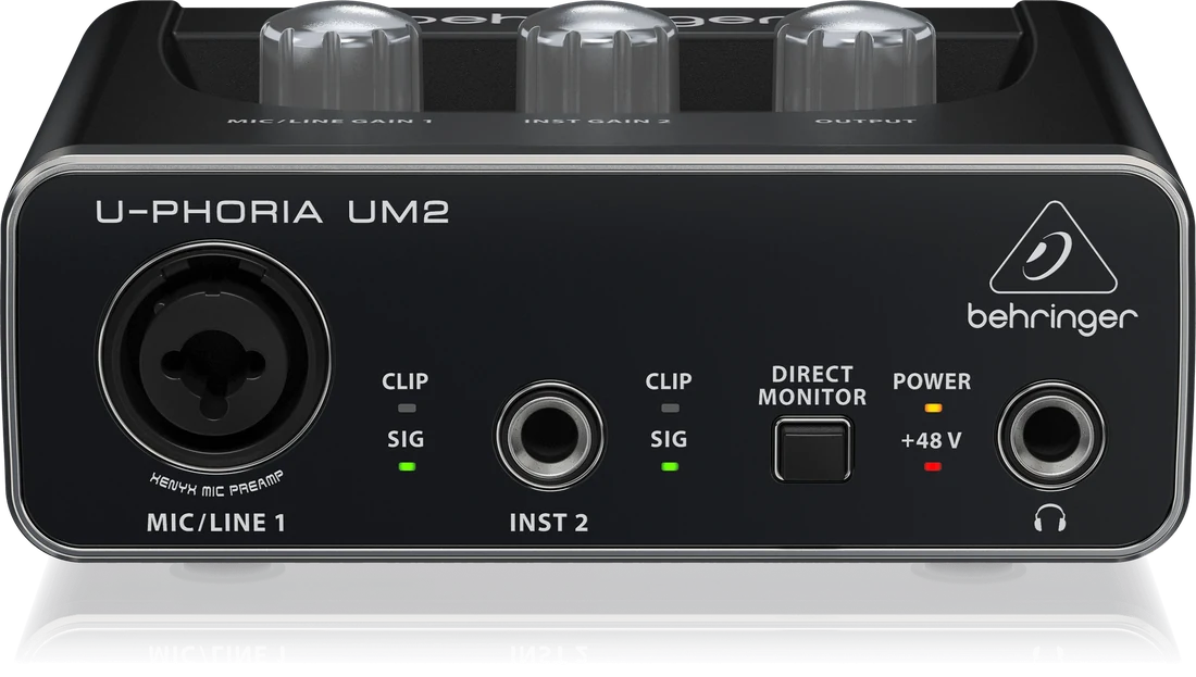 Behringer U-PHORIA UM2 USB audio interface